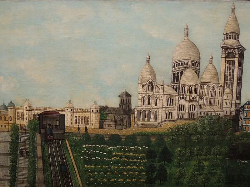 1861-Louis Vivin - Le Sacré-Cœur